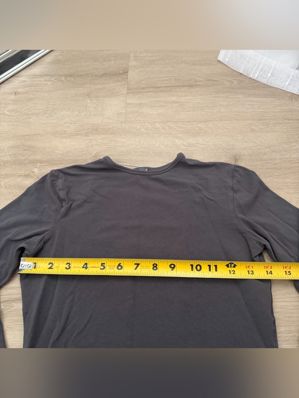 Skims Vintage Long Sleeve Crop Top Shirt - Picture 3 of 7